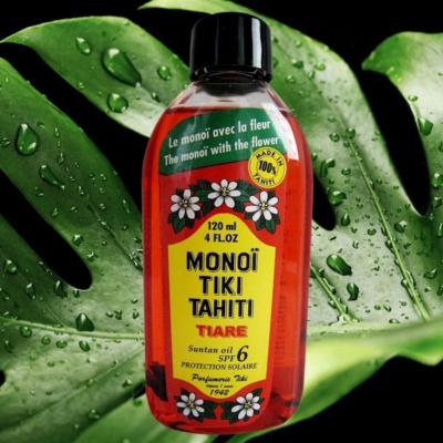 Monoï de Tahiti au tiaré protection solaire 6 - 120 ml